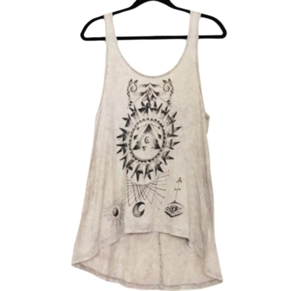 PROJECT SOCIAL T Mandala Tank Top 5/$25 - Picture 1 of 5
